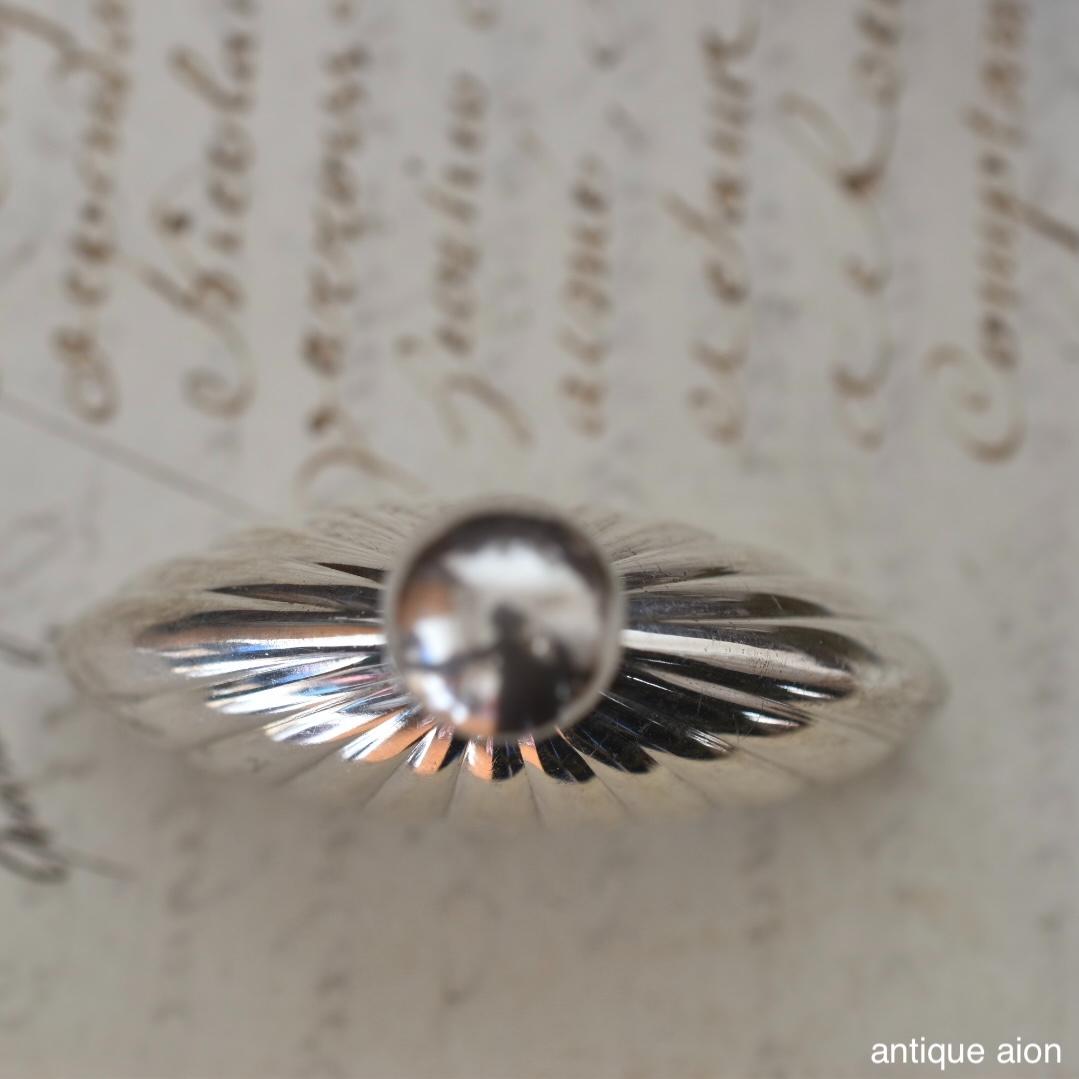 フランス製ヴィンテージ 20世紀中頃 スターリングシルバー パフュームボトル