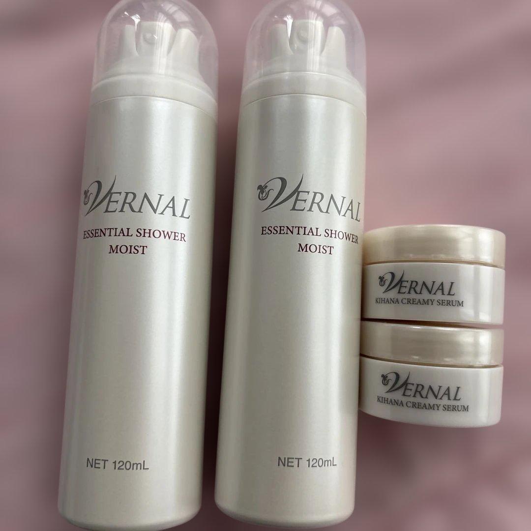 ヴァーナルエッセンシャルシャワーモイストA キハナクリーミーセラムA 各2個
