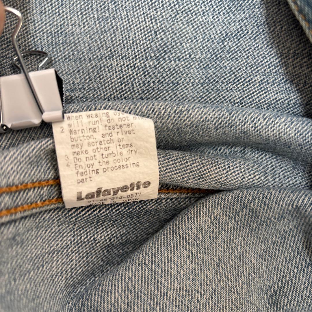 オサ！LFYT ラファイエット デニムジャケット 刺繍 XL 岡山デニム