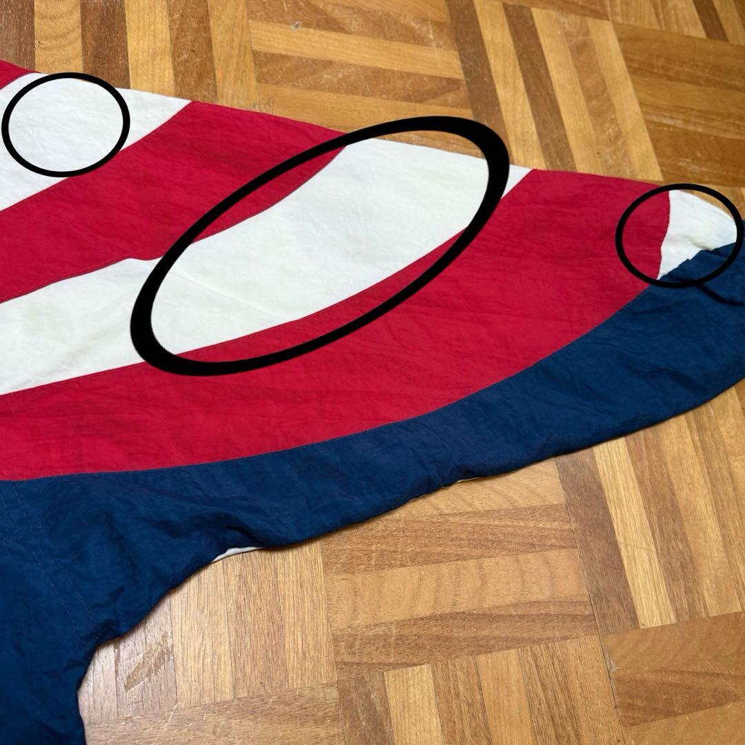 希少 90s USA オリンピック ナイロンジャケット イーグル刺繍 S35b