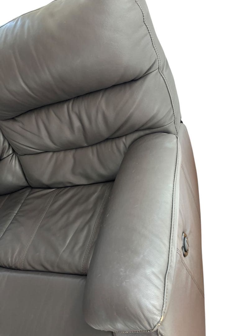 限定配送 電動リクライニングソファ NITORI 3人掛け用 動作品 羽 F