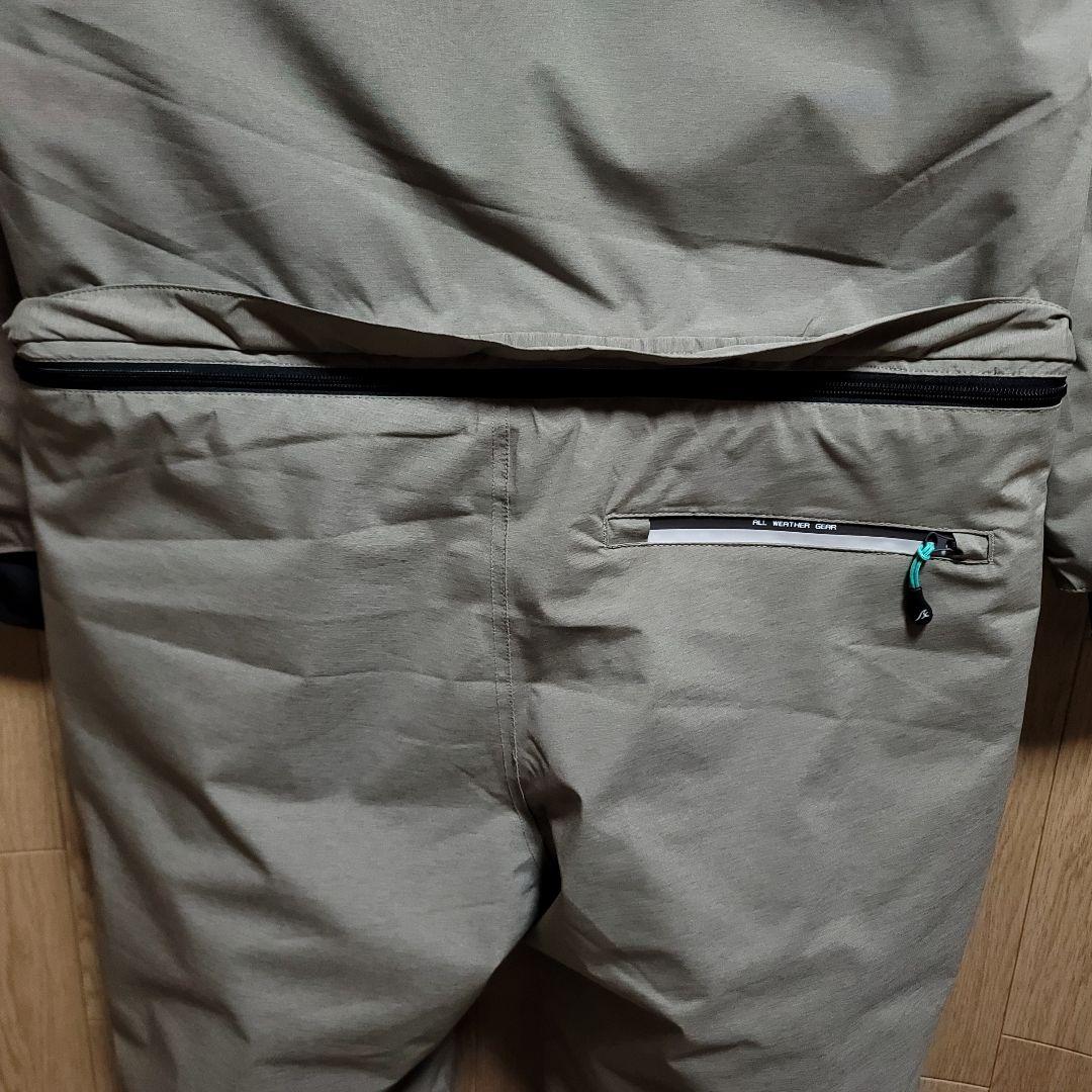 【3Lサイズ】ワークマン AEGIS 防水防寒ツナギ MIX ベージュ