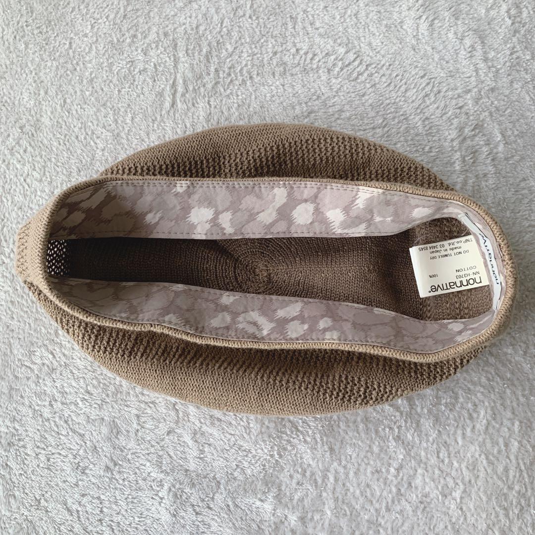 予約品 希少 nonnative ノンネイティブ コットン ベレー帽