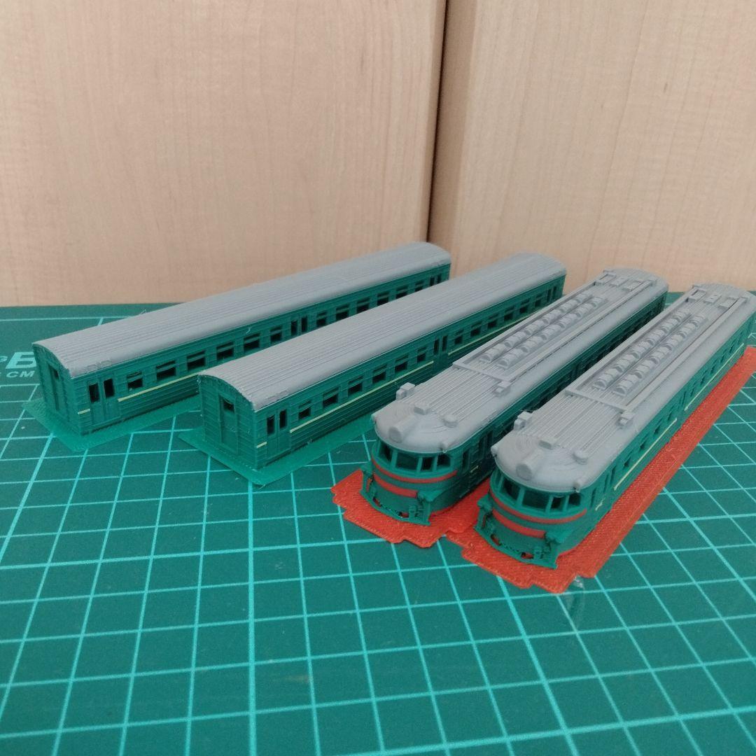 ソ連・ロシア　ER10近郊電車　鉄道模型（Nゲージ）キット　4両セット