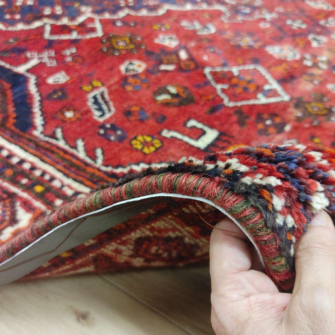 ペルシャ絨毯　シ－ラーズ産 245x170 クリーニング済 shiraz