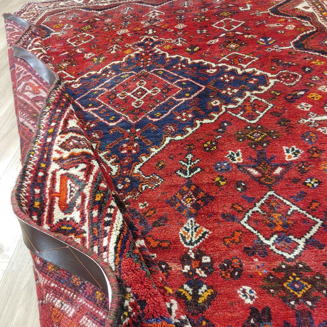 ペルシャ絨毯　シ－ラーズ産 245x170 クリーニング済 shiraz