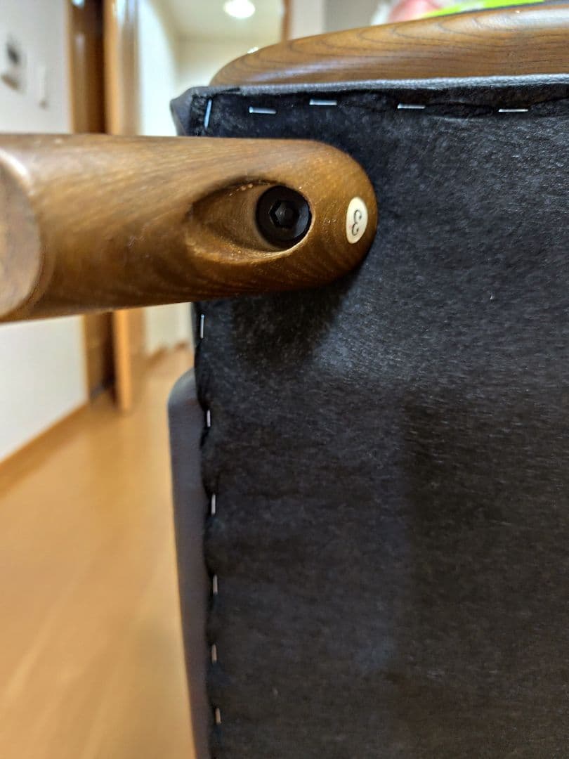 ★専用★ ニトリ 二人掛けソファ コウテイ 合成皮革 ダークブラウン Nシールド