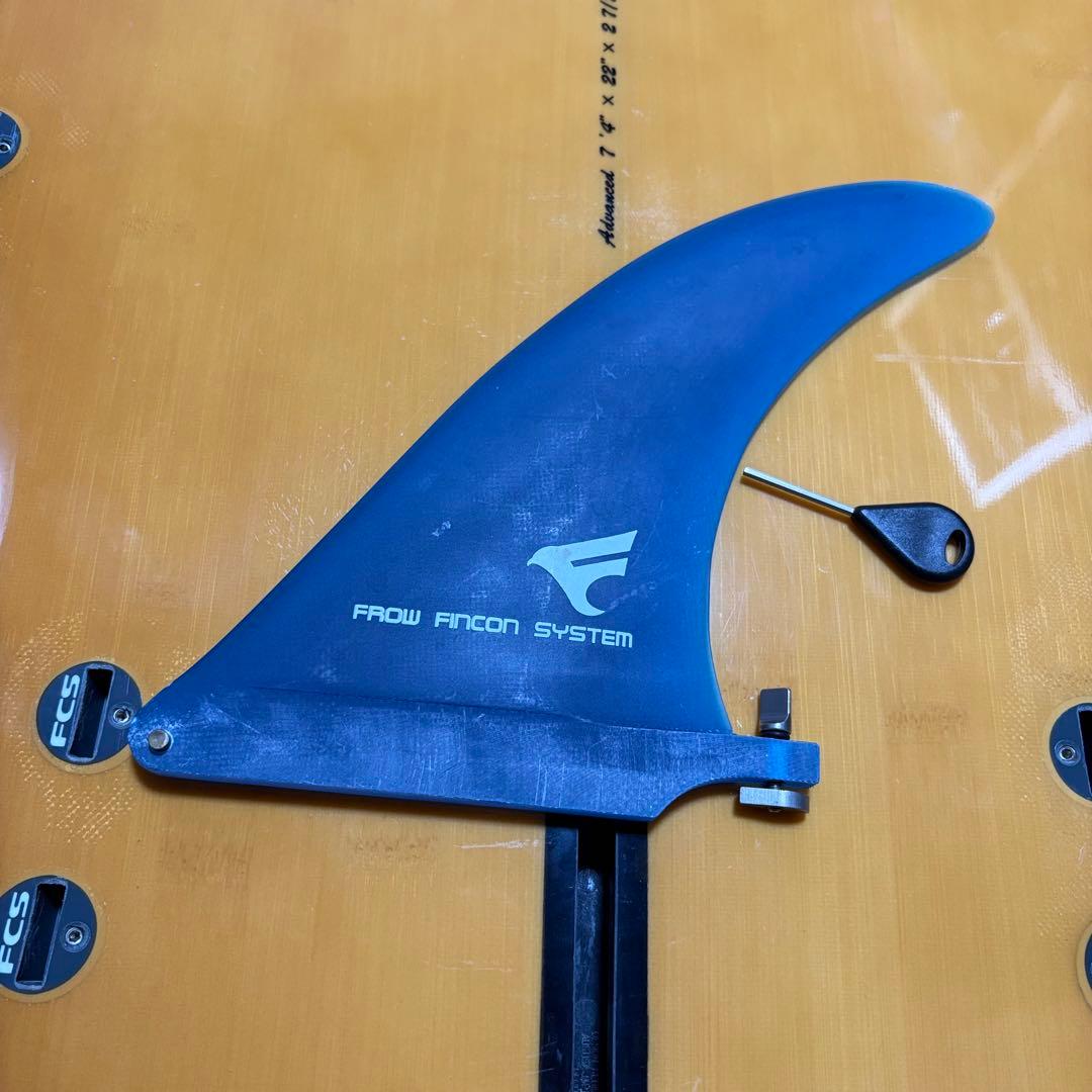 ADVANCED サーフボード 7.4 ロングボード サーフィン ミニロング