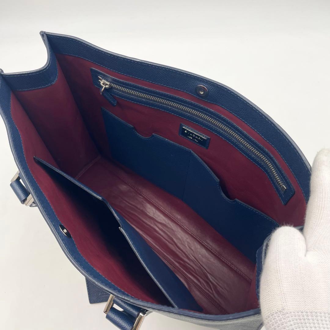 【最高級・極美品】BVLGARI ブルガリマン ビジネストート ブリーフケース