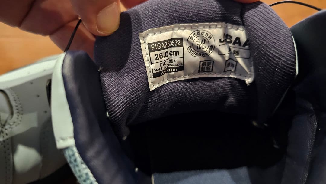 ミズノ　オールマイティ LSⅡ 73M BOA 安全靴 限定カラー26.0