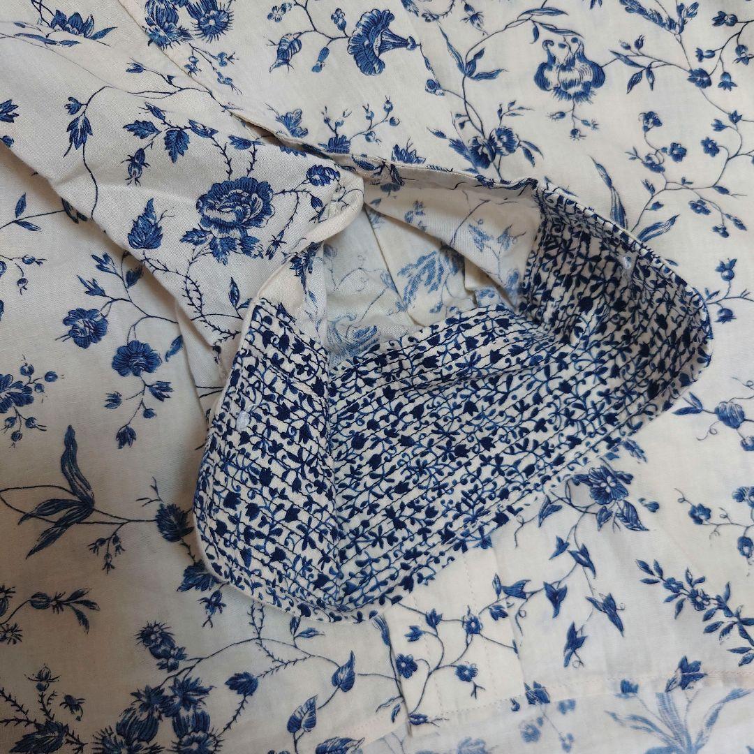 45R フラワータペット 908 オーシャンスタンドシャツブラウス 45rpm