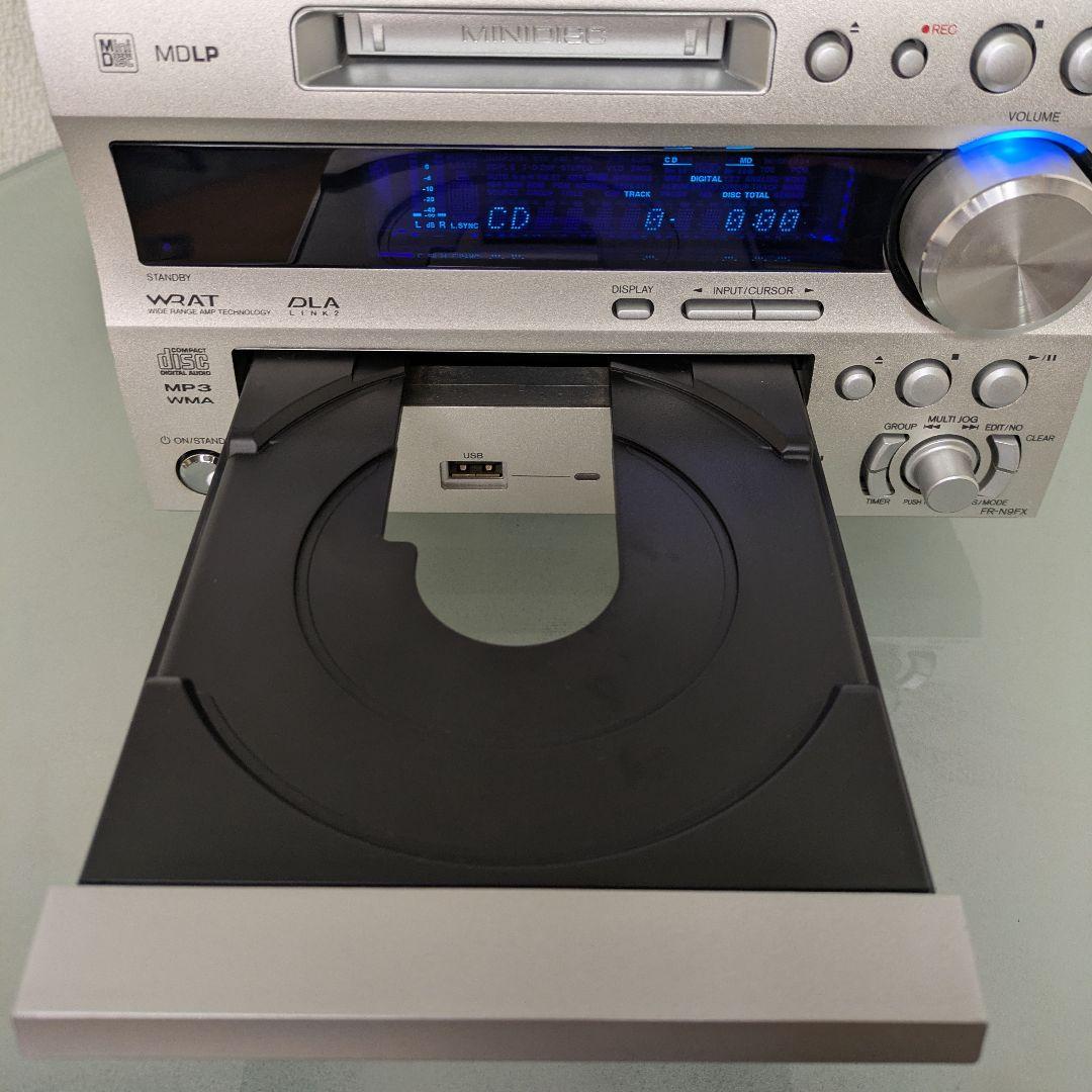 【動作品】オンキョー ONKYO CD/MDチューナーアンプ FR-N9FX