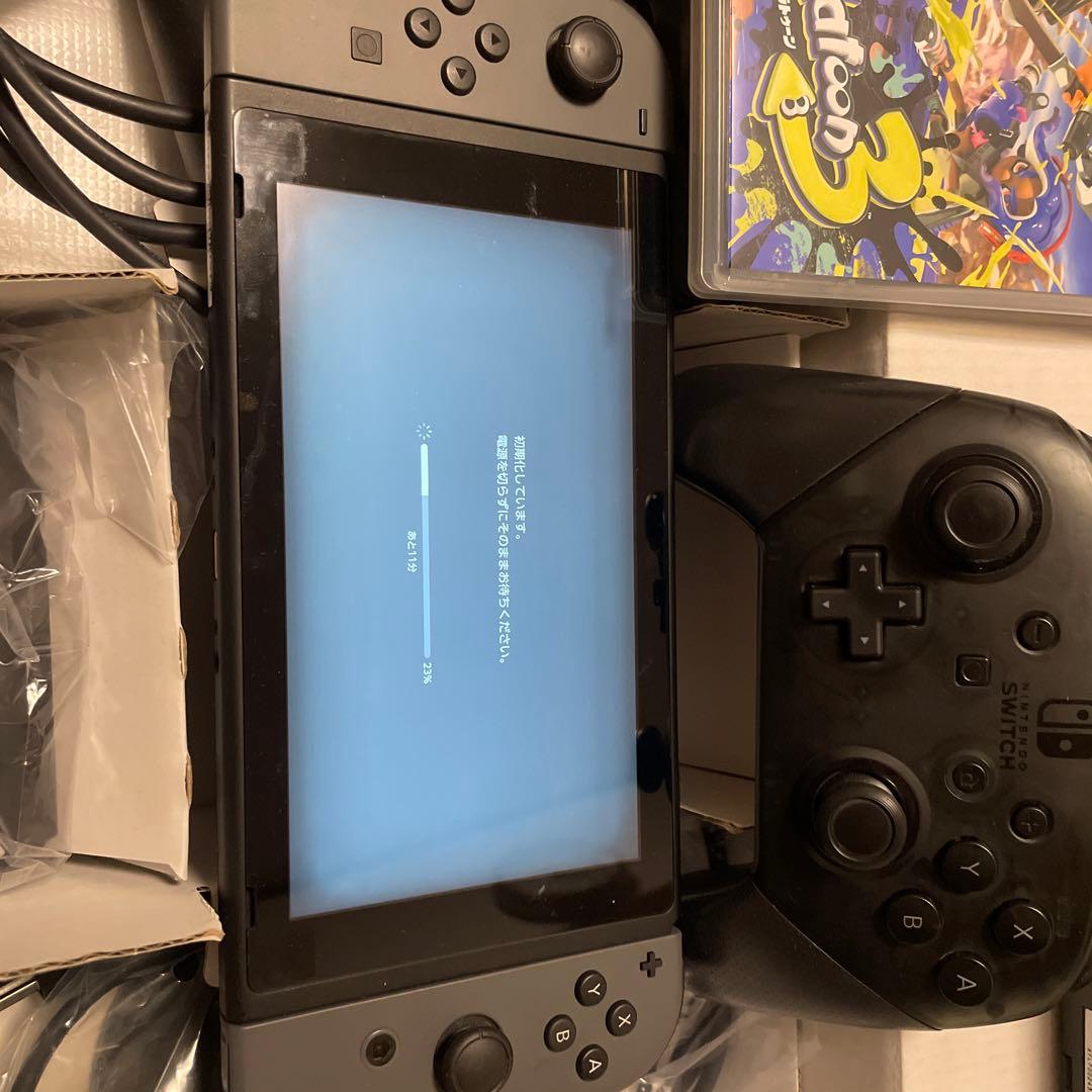 任天堂 Switch 本体 + スプラトゥーン3 + Proコントローラー