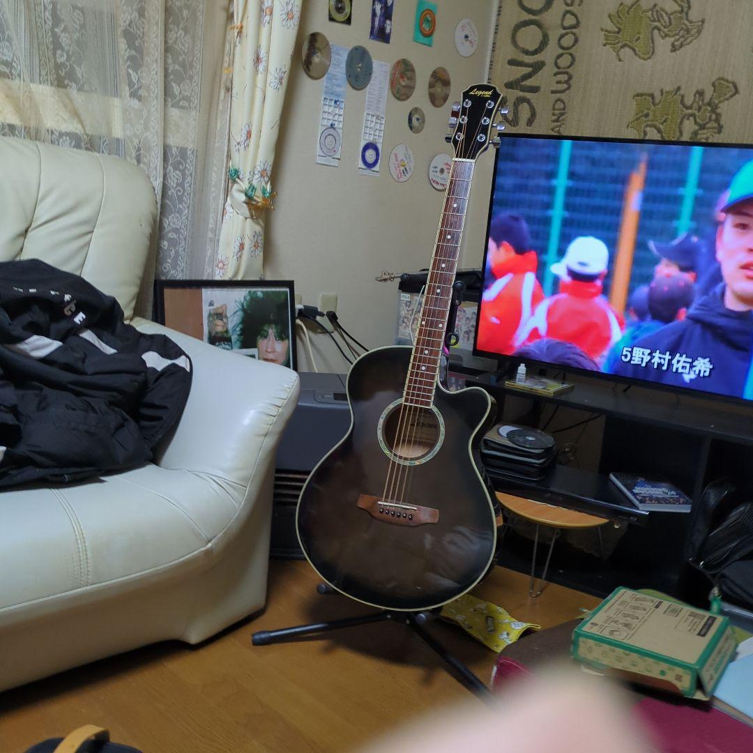 し*う様 Legend by Aritaエレアコースティックギター♫ブラック♡