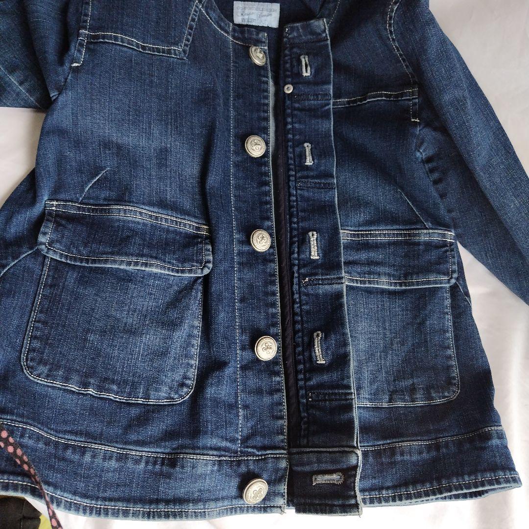 グラン山貴のデニム春アウタージャケットRespec Demim