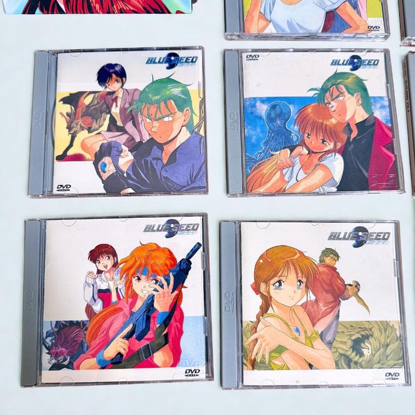 【全巻セット／希少】BLUE SEED DVD 全7巻 林原めぐみ 90sアニメ