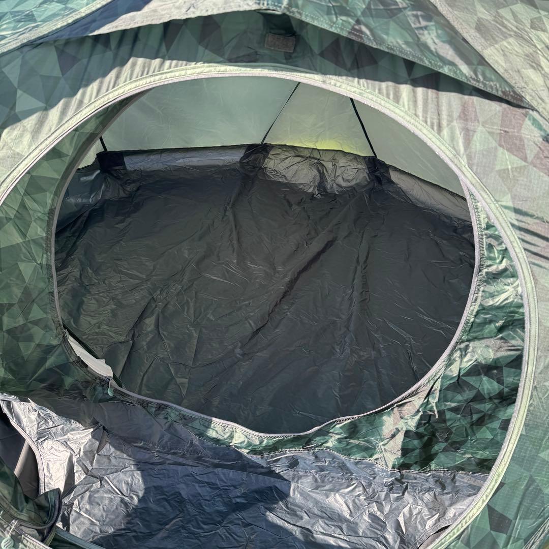 ハイムプラネット ケイブ エアーテント　ポンプ　フットプリント付き