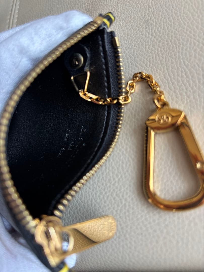 ルイビィトン　キーケース　カードケース　未使用　黒　やぎ革　付属品完備