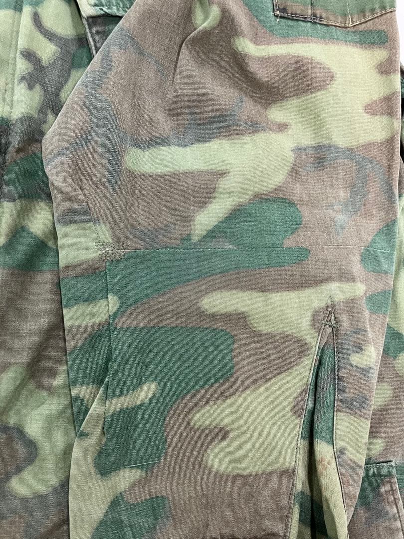 米軍実物 60's ERDL ノンリップ　ジャングルファティーグ　モディファイ