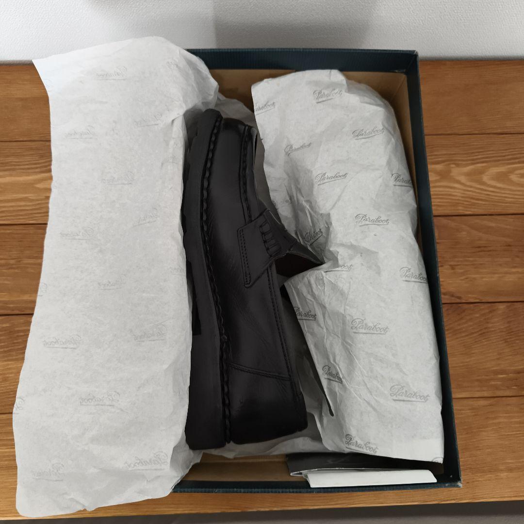 【即日発送】★パラブーツ オルセー 4 ネイビー★ソール・内側正規修理済