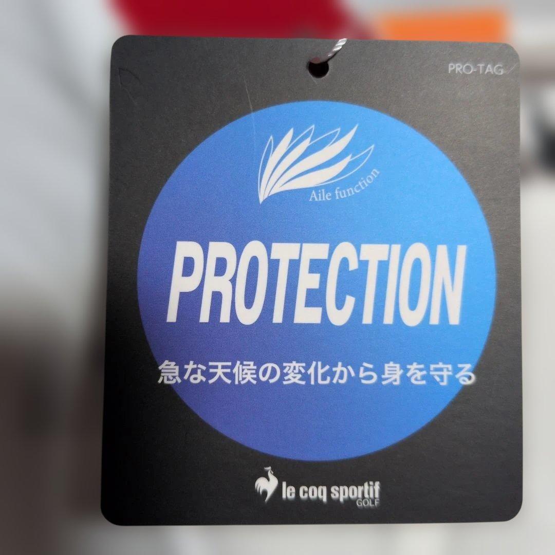 ルコックスポルティフゴルフ:レディース:Lサイズ:ストレッチ　襟なしブルゾン:白