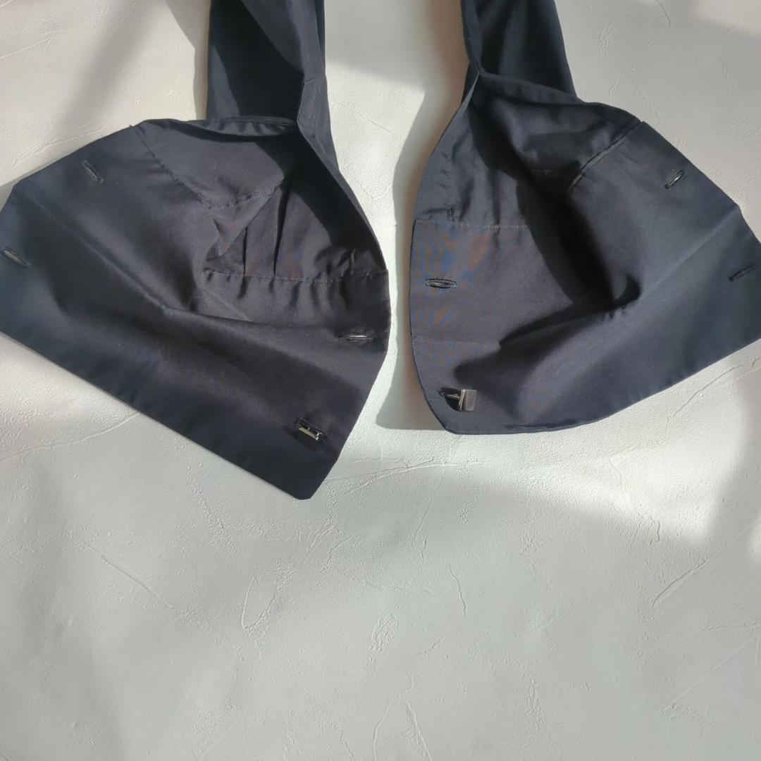 美品 ノワールケイニノミヤ カフスボタン付き 長袖 シャツ ブラウス 綿100％