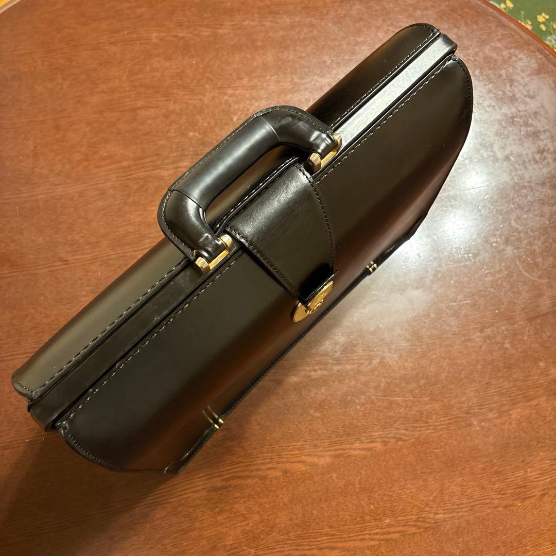 週末セール‼️ココマイスター ダレスバッグ ブライドルレザー 黒