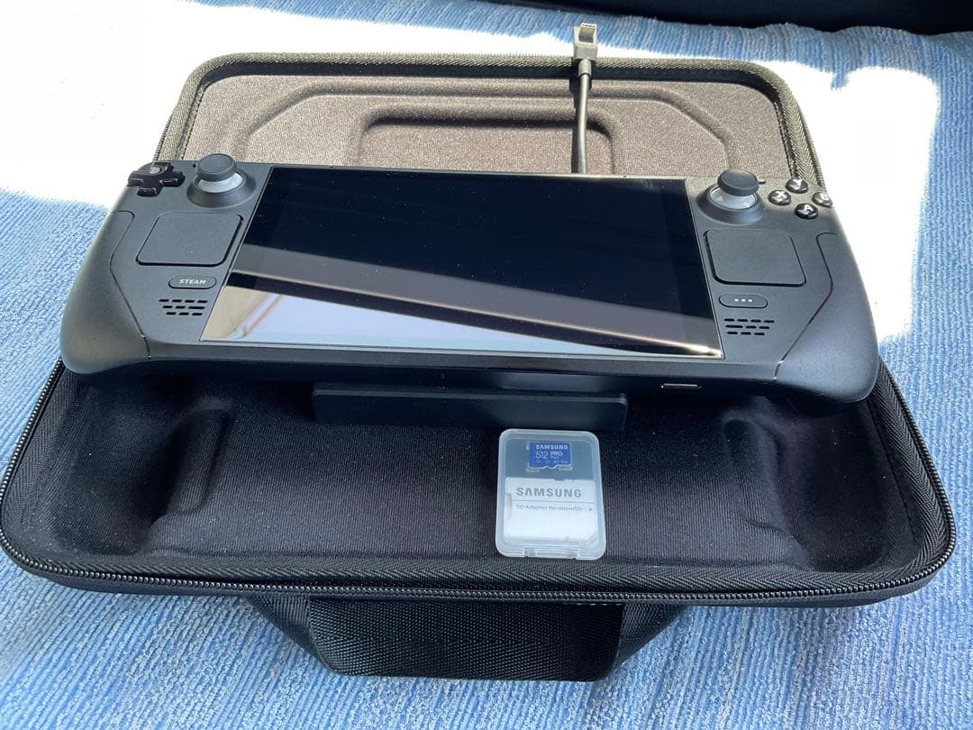 steamdeck 64GB +ドッキングステーション+512GBSDカード