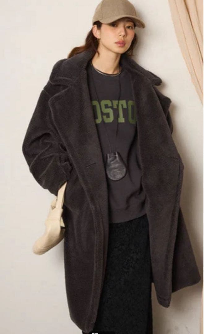 ラスト！テディボアジャケット ロングコート ジャケット /esicaエシカ 同型