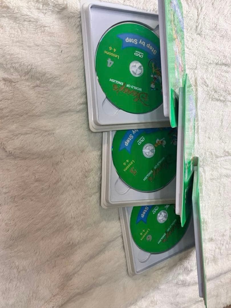 値段交渉可　本棚付【①】ディズニー英語システム　DWEセット ワールドファミリー