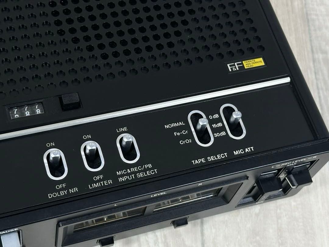 【動作品】SONY ソニー TC-2890SD 昭和レトロ 希少カセットデッキ