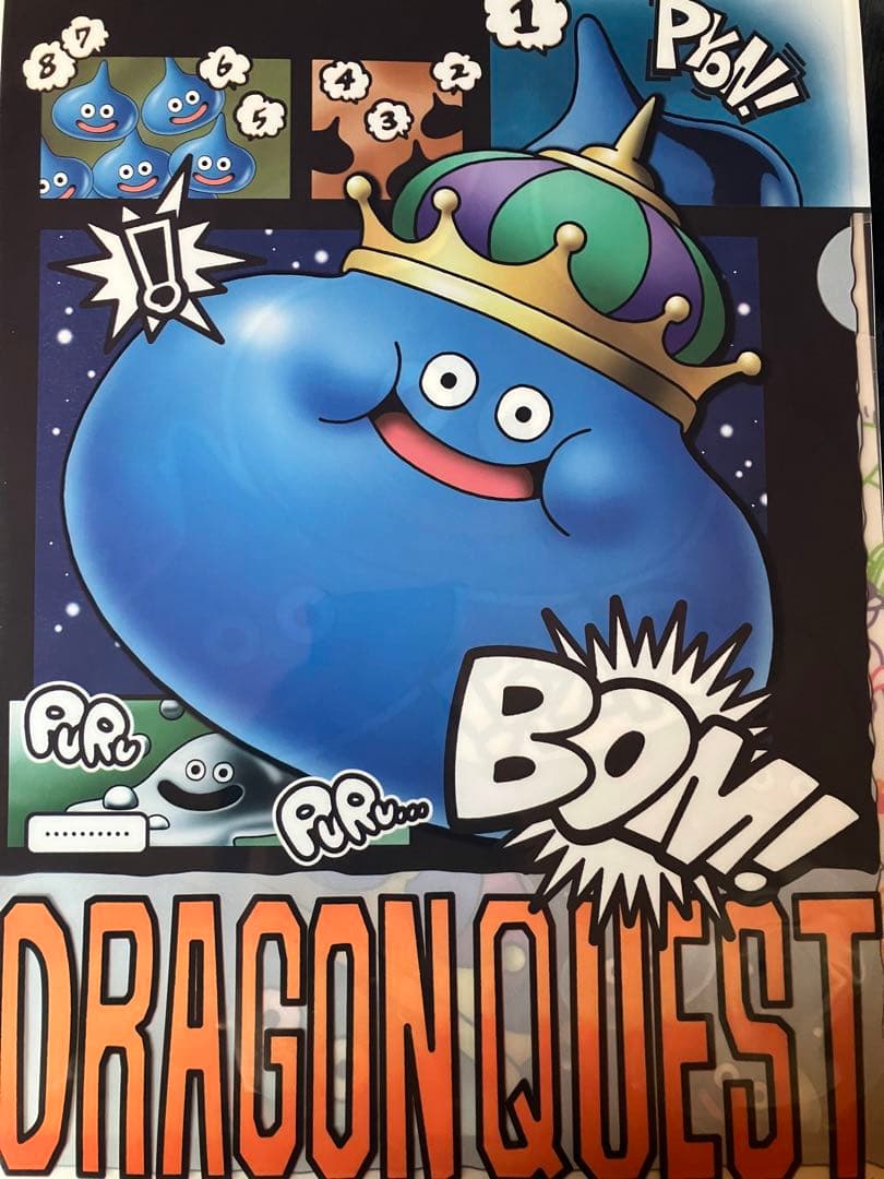 【激レア】ドラゴンクエスト　スライム系　クリアファイル　鳥山明