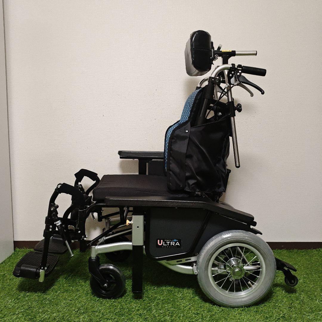 日進医療器 ティルト＆リクライニング 車椅子 ウルトラ NAH-UC