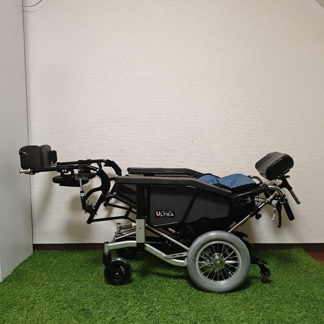 日進医療器 ティルト＆リクライニング 車椅子 ウルトラ NAH-UC
