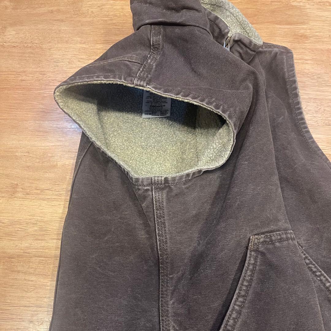 Carhartt　カーハート　ヴィンテージ　茶色　ブラウン　M USA ベスト