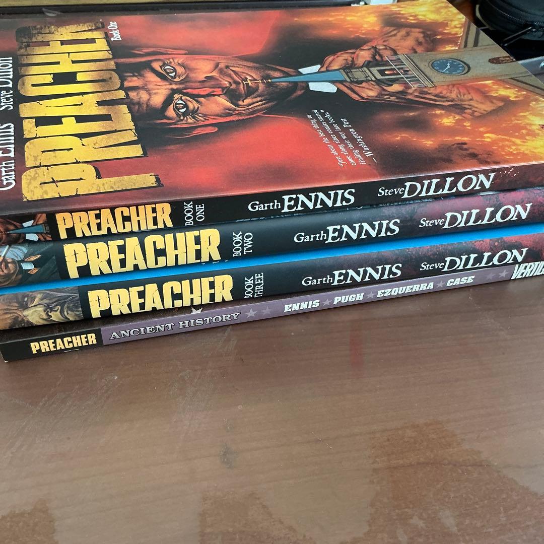 洋書 PREACHER 4 x Book Set GARTH ENNIS