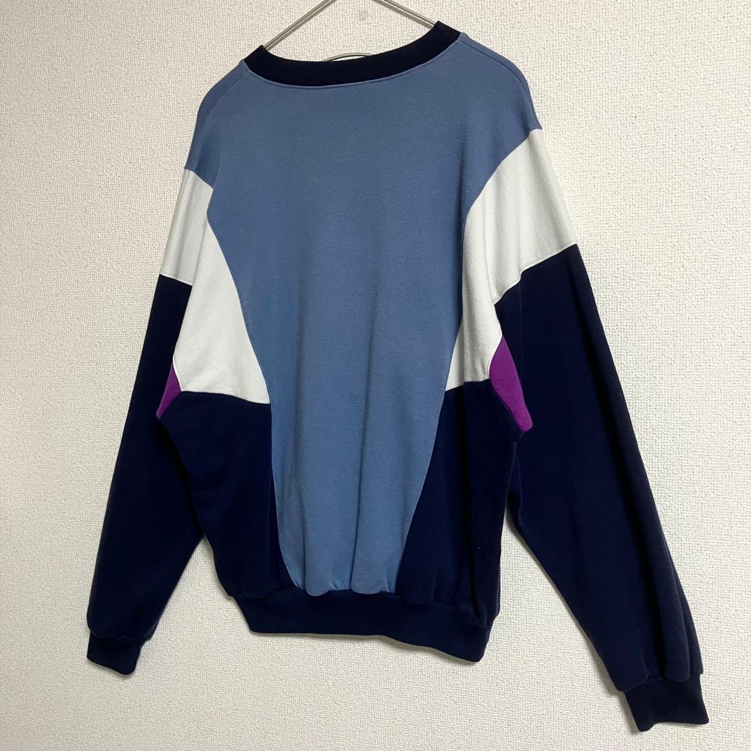 90's old adidas 常田大希着用 マルチカラー スウェット 古着