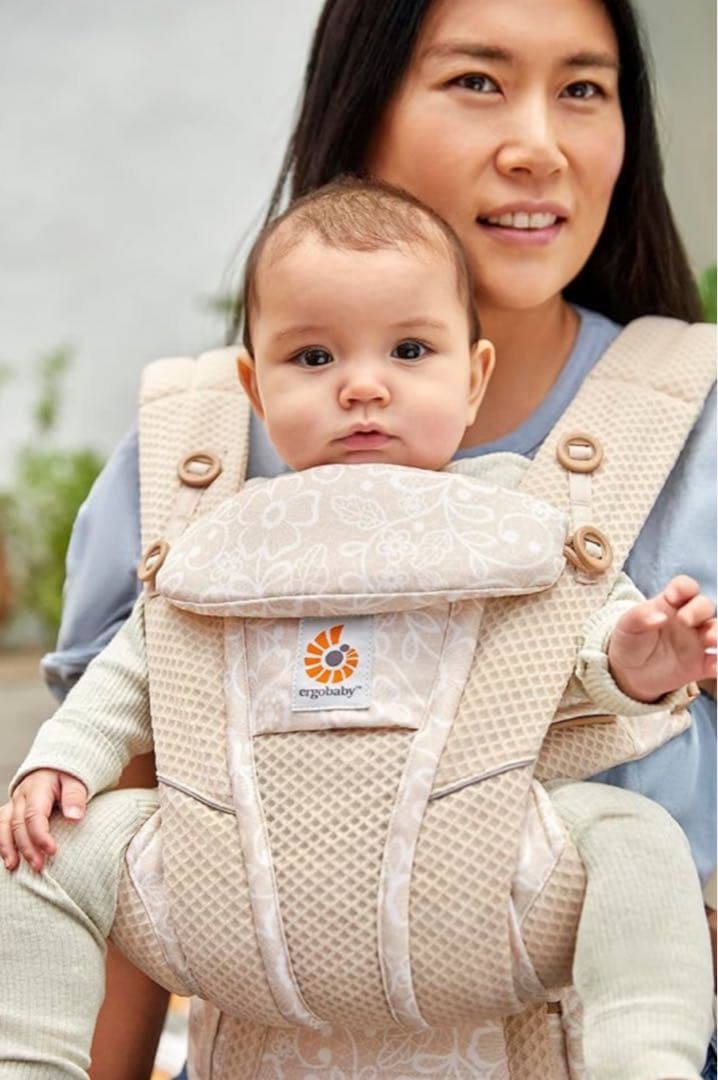 エルゴベビー オムニ ブリーズ OMNI Breeze クリームフラワーレース