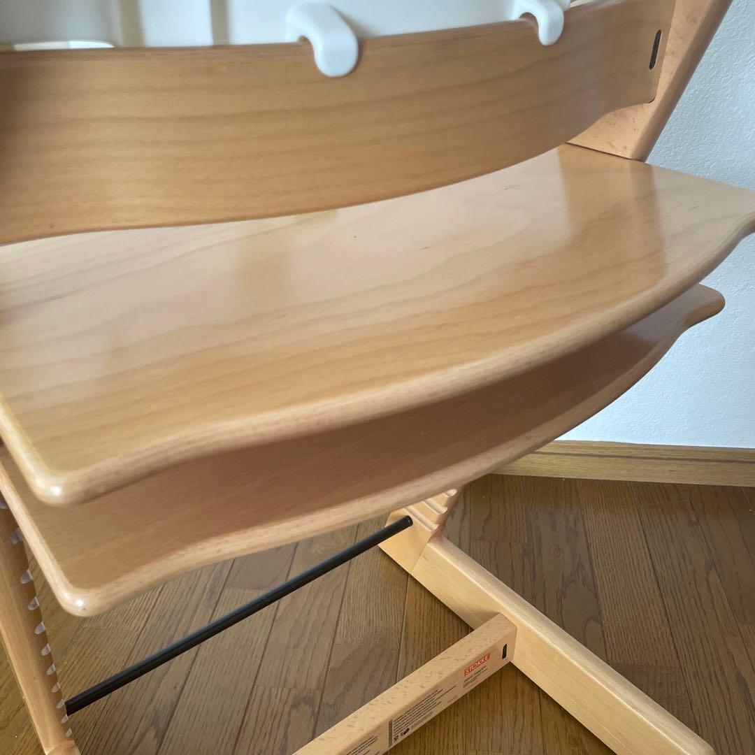 ＊美品＊ストッケ　トリップトラップ　ベビーチェア+ベビーセット　ナチュラル