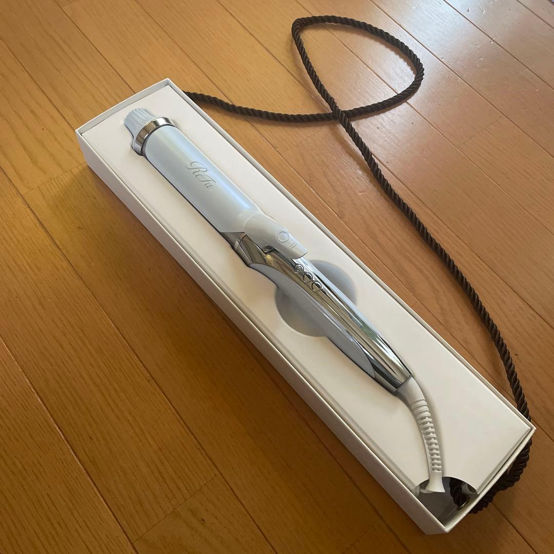 ReFa カールヘアアイロン ホワイト38mm 箱あり