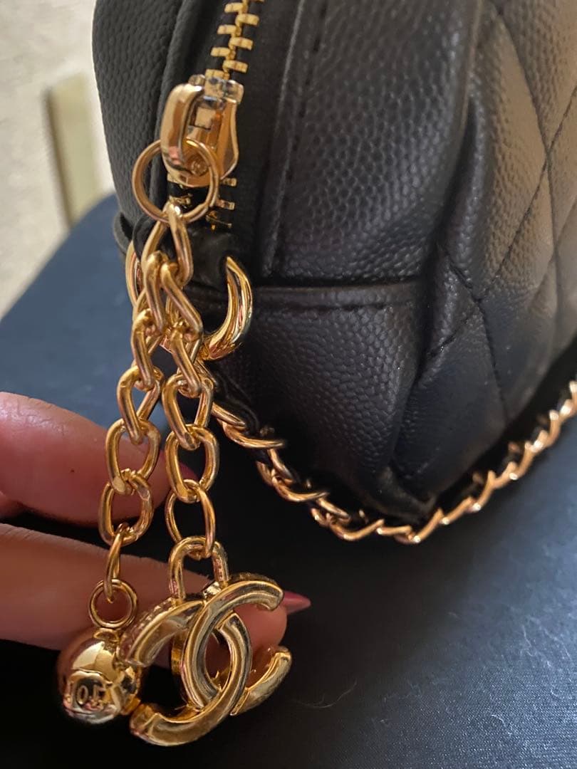 新品、未使用♡CHANEL ノベルティブラック キルティング ショルダーバッグ