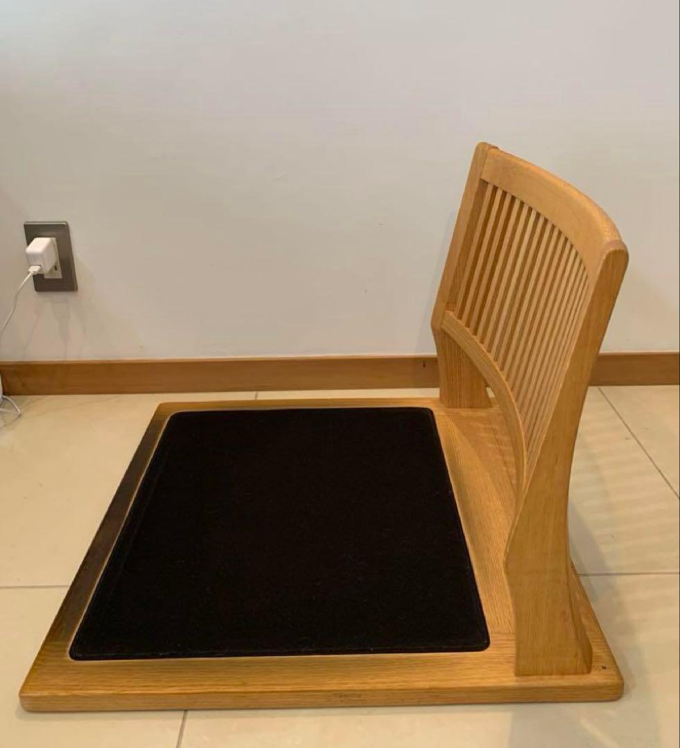 柏木工　座膳 座椅子 オーク　座布団無し　2脚　専用