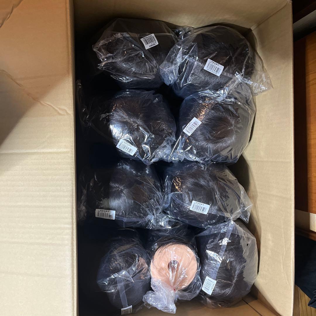 【新品未使用】【最終値下げ】カットウィッグ 国家試験用