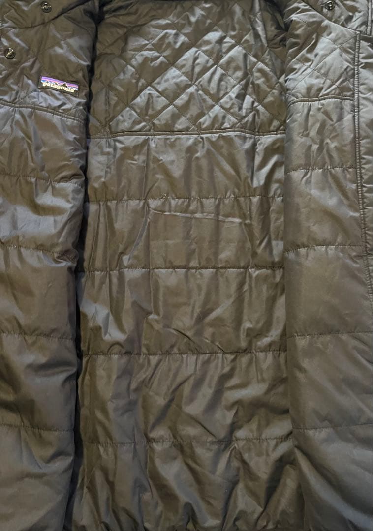 Patagonia フリースダウンジャケット　リバーシブル　ボア　フード着脱　S