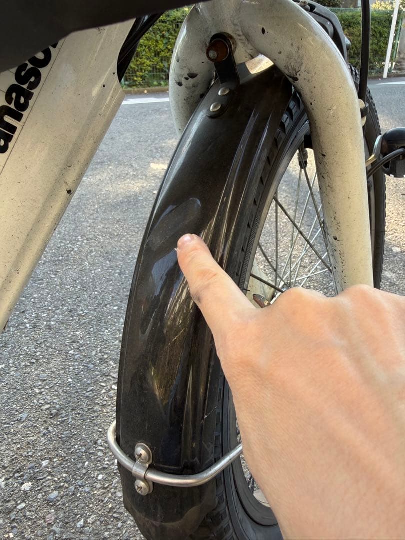 パナソニック 電動アシスト自転車　BE-ENMK03 白