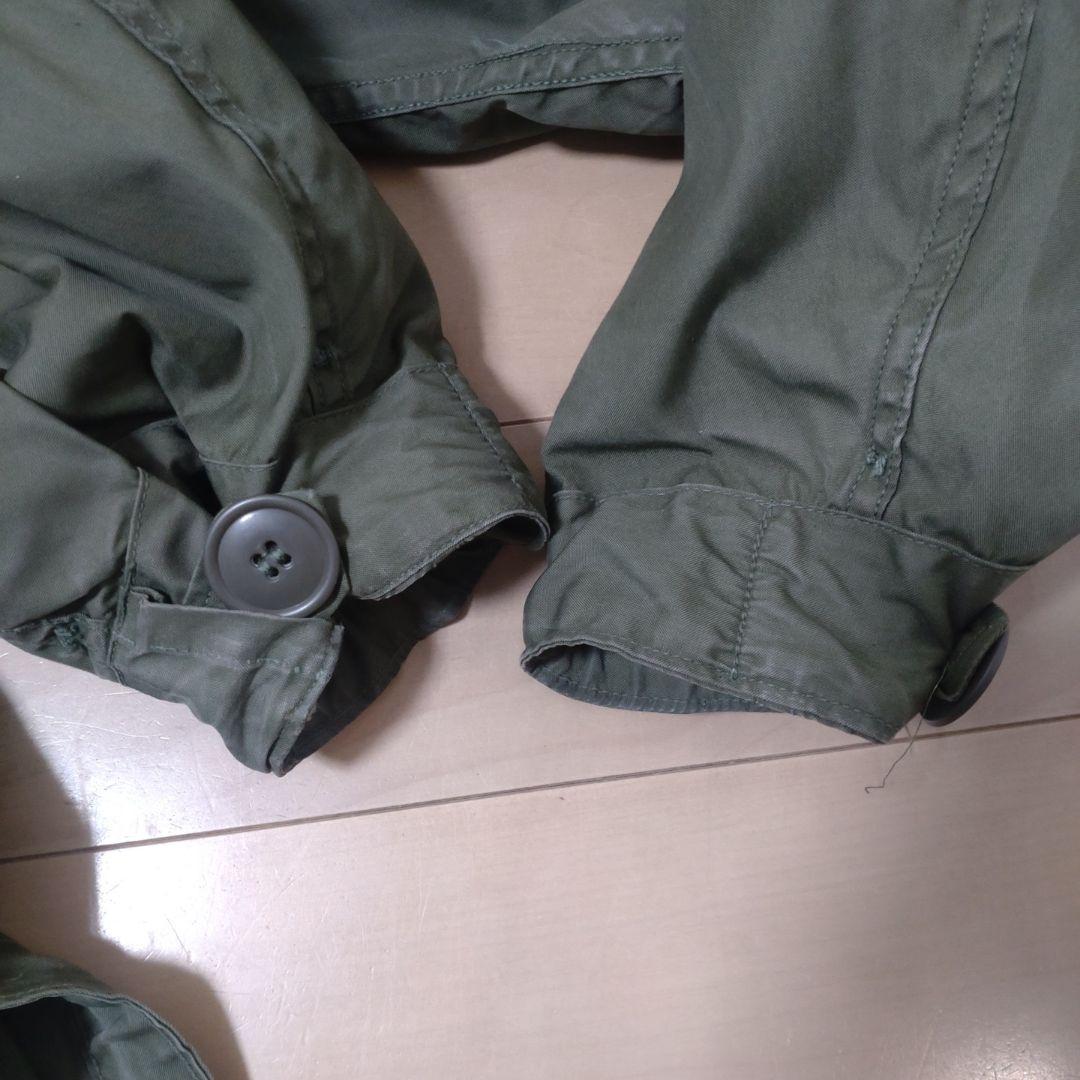 米軍実物 XS アルミジッパー M-65パーカーセット フィッシュテール
