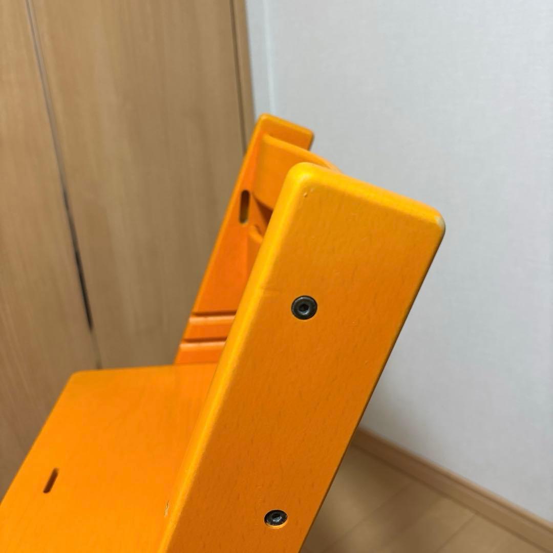 ストッケ　トリップトラップ　オレンジ　STOKKE　 シリアル4