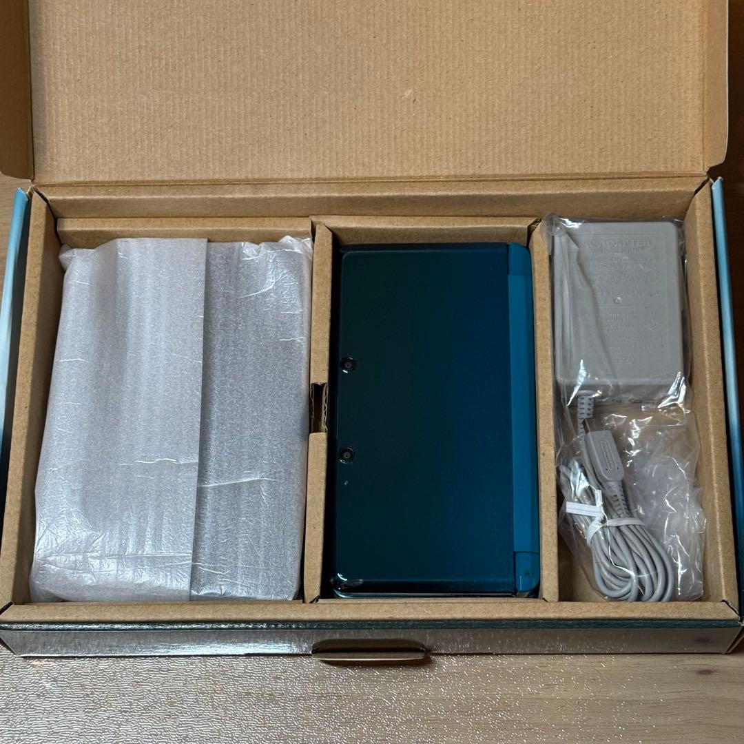 6-020 ニンテンドー3DS アクアブルー 箱付き