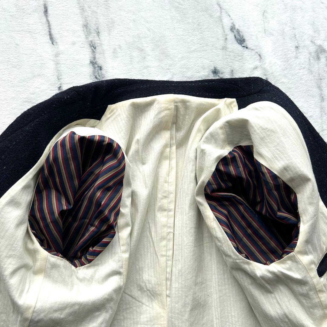 希少✨ハリスツイード×ダファー　テーラードジャケット　胡桃ボタン　100周年記念