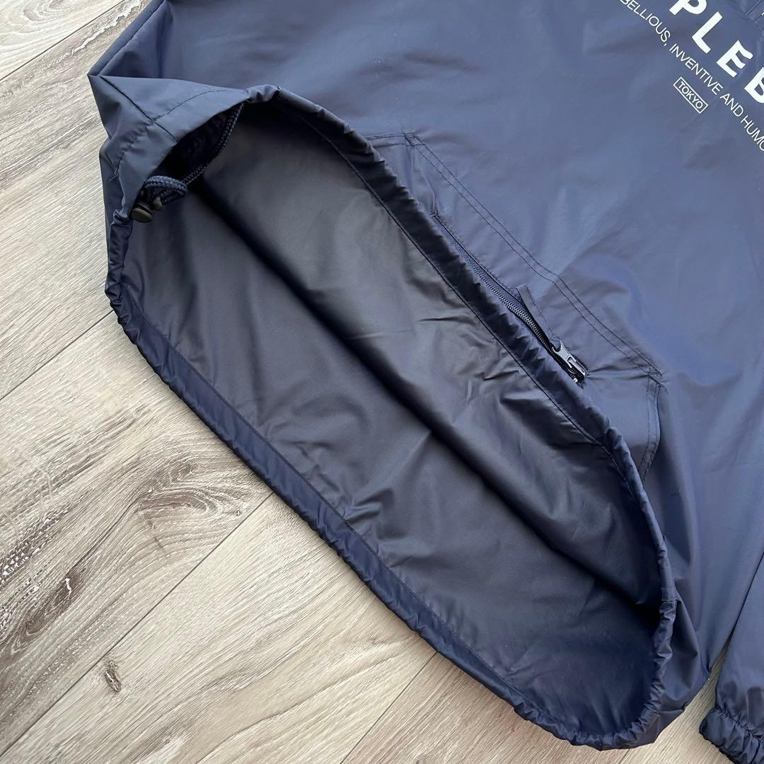 【美品】APPLEBUM アノラック パーカー ナイロンジャケット 紺 L